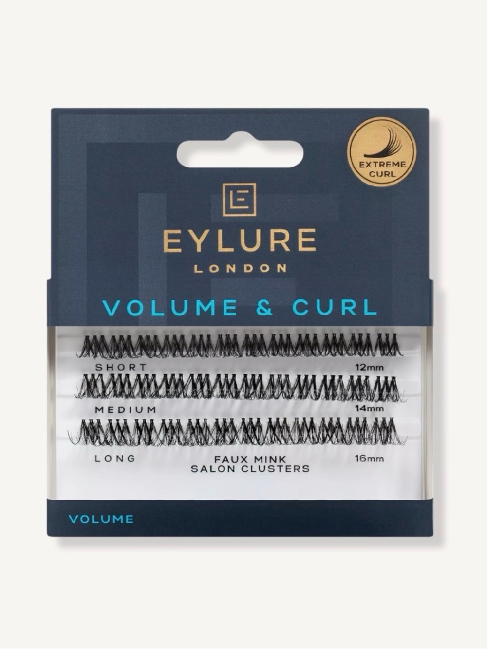 5/$25 Eylure London Volume & Curl Faux Mink Salon Cluster Lashes